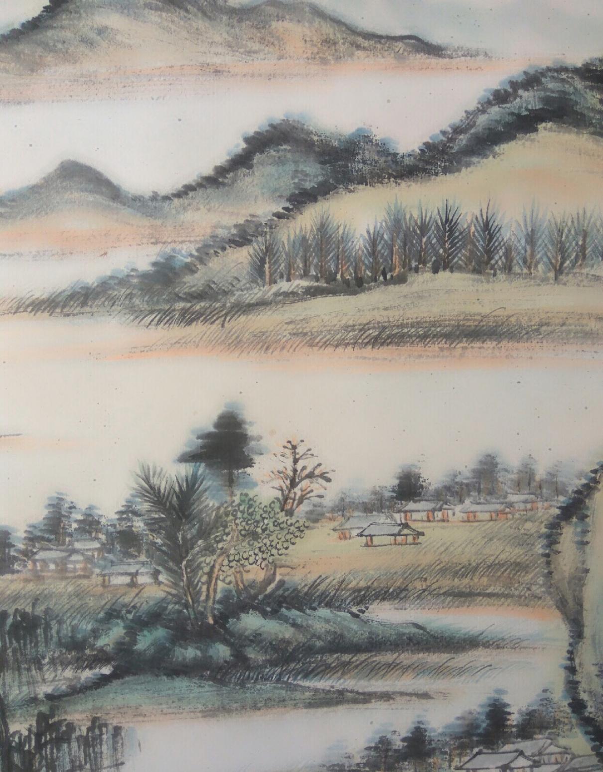 13728042745国画作品《吴湖帆精品山水立轴》【图4】