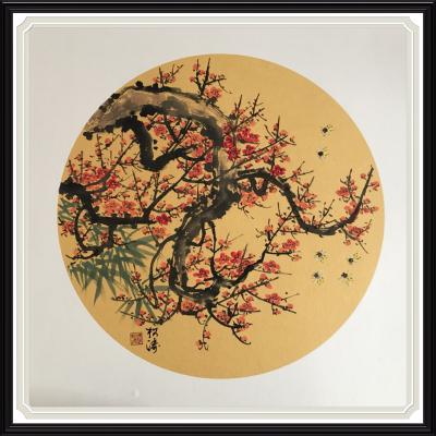 谭松涛日记-一组50x50卡纸小品【图4】