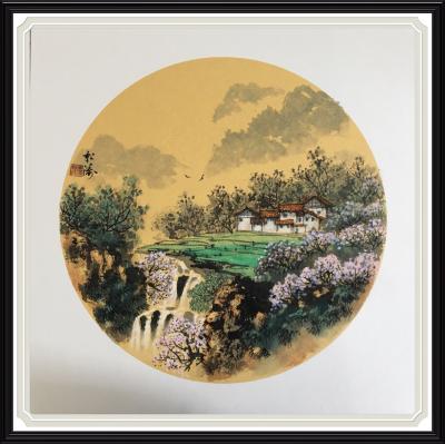 谭松涛日记-一组50x50卡纸小品【图6】