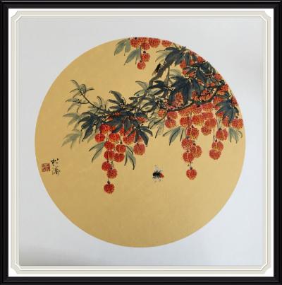 谭松涛日记-一组50x50卡纸小品【图7】