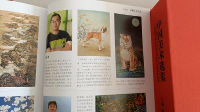 于永强日记-有幸入编中国美术选集，刚收到，新华书店，有售原价一套1600  ，书法卷 绘画卷【图1】