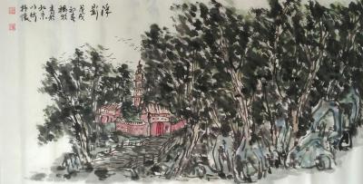 杨牧青日记-浮影
款识:戊戌初春杨牧青于北京
规格:136cm×68cm/8平尺多【图1】