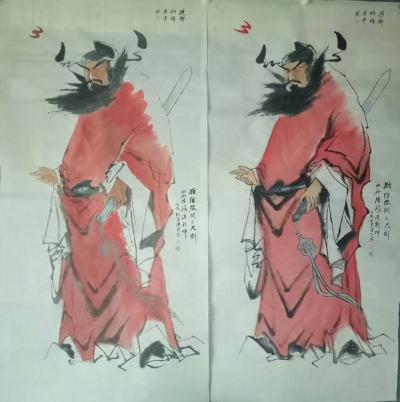 陈刚日记-钟馗 画像          陈刚【图2】