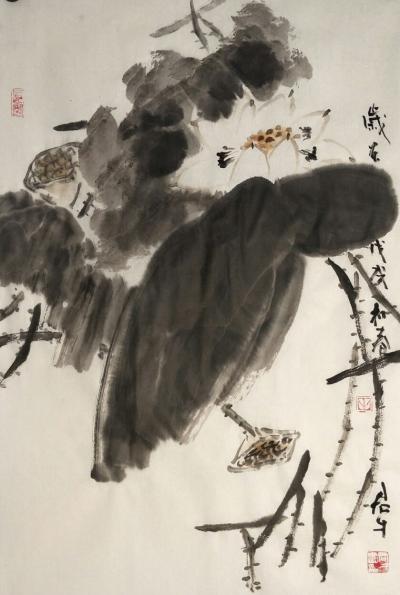 田君才日记-近期作品(四尺三开)【图3】