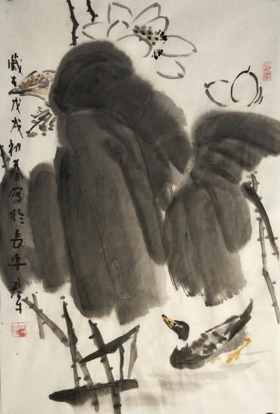 田君才日记-近期作品(四尺三开)【图5】