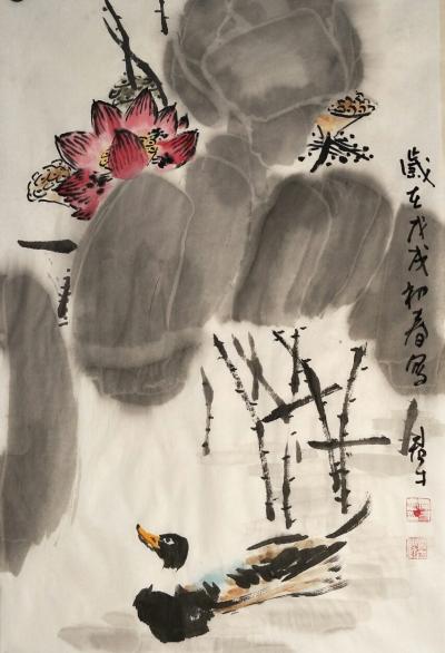 田君才日记-近期作品(四尺三开)【图7】