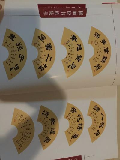 梅丽琼日记-由中国文化出版社出版“李燕题词”的《梅丽琼书道集萃》70页码画册回了！……【图7】