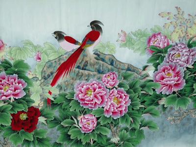 胡记领日记-胡记领国画新作，小六尺工笔【图4】