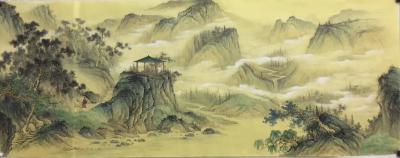 胡坚谋日记-胡坚谋国画新品，小六尺【图1】