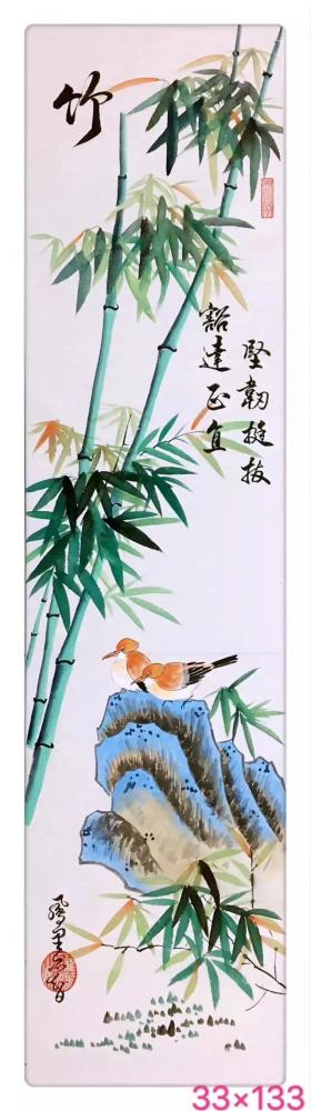 田奕智日记-国画《梅》、《兰》、《竹》、《菊》，田奕智【图4】