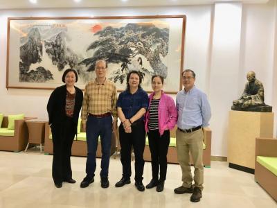 叶仲桥生活-3月3日广东省人民政府参事、粤港澳促进会执行会长林迪夫先生，广东艺术品行业协会秘【图1】