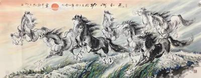 胡坚谋日记-胡坚谋国画作品小六尺【图3】