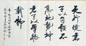 刘胜利书法作品《天行健》价格600.00元