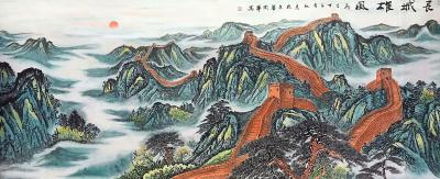 陈力日记-【作品名称】长城雄风
【作品价格】特价499元包邮
【作品尺寸】240Ｘ98【图2】