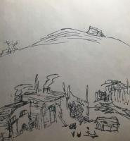 艺术家陈秀梅日记:朋友们让我发几张速写，那就发几幅速写作品満足朋友的支持和关心【图0】