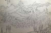 艺术家陈秀梅日记:朋友们让我发几张速写，那就发几幅速写作品満足朋友的支持和关心【图1】