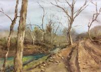 艺术家宋德发收藏:油画新作《乡村》，尺寸50*60，客户订单，终于完成。
宋【图1】