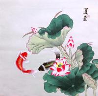 艺术家田奕智日记:国画《立春》、《夏至》、《秋分》、《冬至》，田奕智【图0】