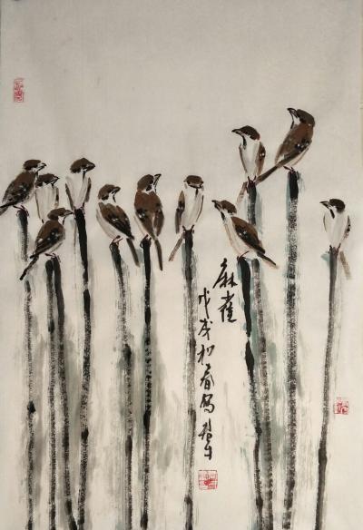 田君才日记-近期作品(四尺三开)【图4】