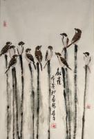 艺术家田君才日记:近期作品(四尺三开)【图3】