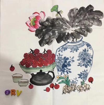 胡坚谋日记-胡坚谋新作，四尺斗方【图3】