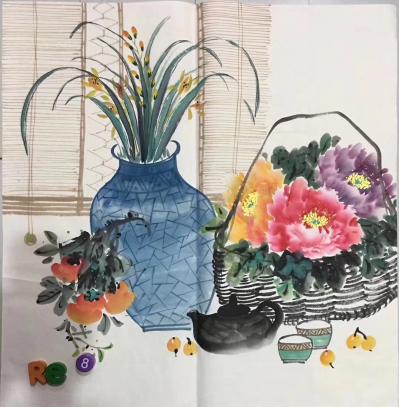 胡坚谋日记-胡坚谋新作，四尺斗方【图5】