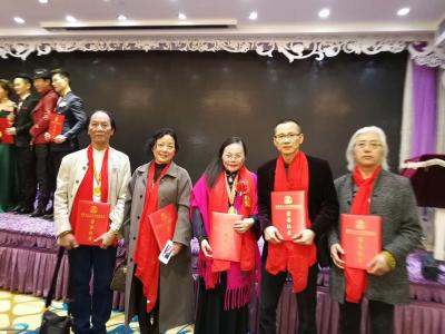 梅丽琼生活-世界华人文化交流“中国梦•万里行” 在香港控制开幕！后面是由 羲之书画院张仲亭老【图3】