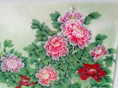 胡记领日记-六尺工笔欣赏180*96厘米，胡记领【图1】