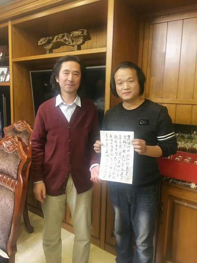 王丁生活-谢恩师孟祥顺先生给我写的诗一首【图2】