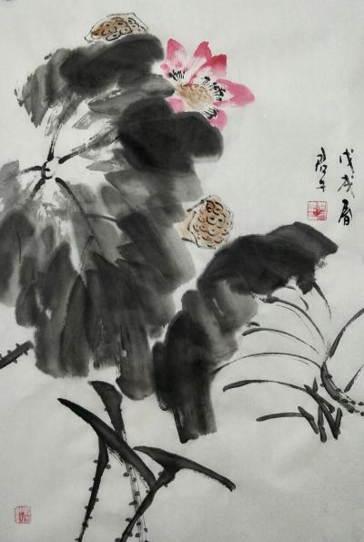 田君才日记-近日作品(四尺三开)【图4】