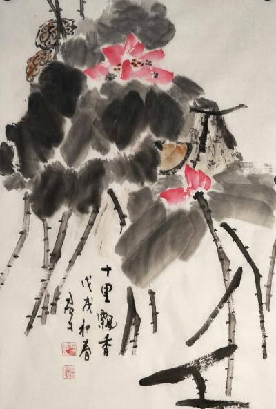 田君才日记-近日作品(四尺三开)【图6】