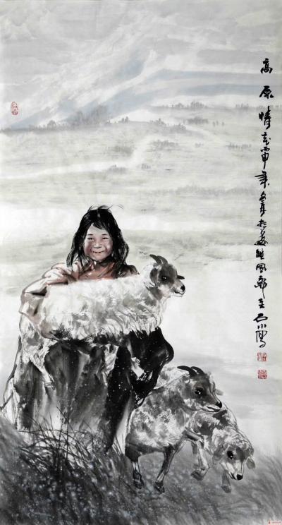 石川收藏-　成功的作品中，画家刻画的眼睛往往能令人心驰神往，审美者的眼睛与作品中的眼睛一经【图4】