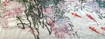 叶仲桥日记-学习加以运用、变化和构思，《锦上添花》这组画幅昨晚上已经基本完成，敬请同道给予指【图6】