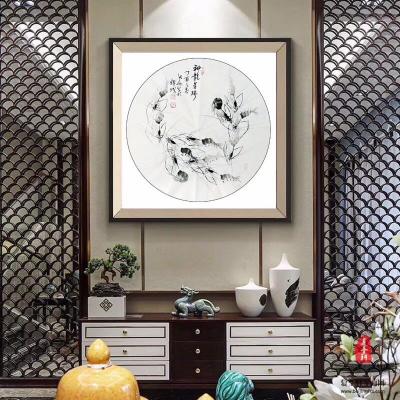 李沫池日记-作品装框效果，如何呢？在客厅弄上一幅。李沫池【图3】