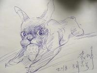 艺术家袁峰生活:继续为我的模特画素写……,袁峰【图3】