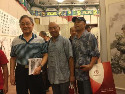 陈新兴生活-将军画院举办纪念，建军九十周年，港奥回师二十周年展，在全国政协礼堂举行。
多谢【图4】