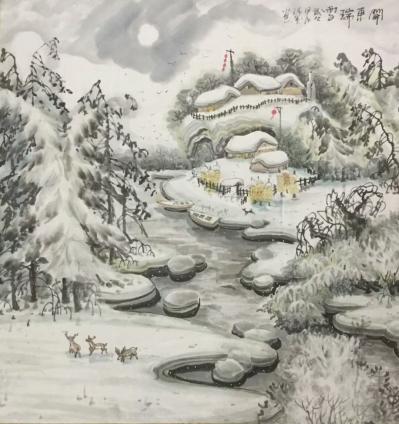 陈新兴生活-将军画院举办纪念，建军九十周年，港奥回师二十周年展，在全国政协礼堂举行。
多谢【图6】