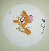 艺术家马新荣日记:新作卡通十二生肖完成，喜庆吧朋友们。
兴艺堂平台首发，版权【图0】