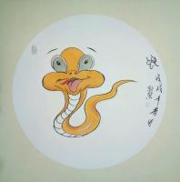 艺术家马新荣日记:新作卡通十二生肖完成，喜庆吧朋友们。
兴艺堂平台首发，版权【图5】