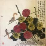石广生日志-东栽菊花西种松，
归去来兮说陶公。
陶公有二孰堪学，
【图1】