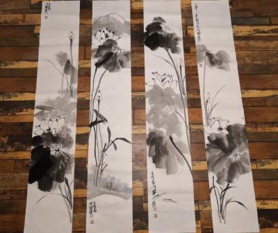 龙则霏日记-静叶（荷生），龙则霏          
编号2018-217
规格：四尺三【图1】