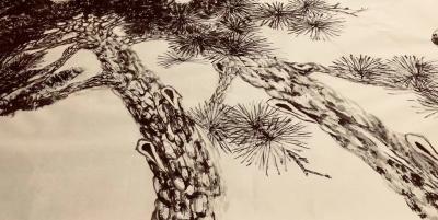 叶仲桥日记-国画大写意《满堂春色》《大贵图》
这几天都是为不同场合的需要而画画！【图1】