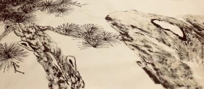 叶仲桥日记-国画大写意《满堂春色》《大贵图》
这几天都是为不同场合的需要而画画！【图3】