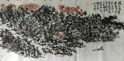 杨牧青日记-款识:观名家书画须用心，否则名家之笔误而诱导赏者入于偏差。戊戌春二月杨牧青于北京【图1】