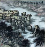 艺术家刘应雄日记:刘应雄美國之旅中囯画系列作品（一）
-------2018【图2】