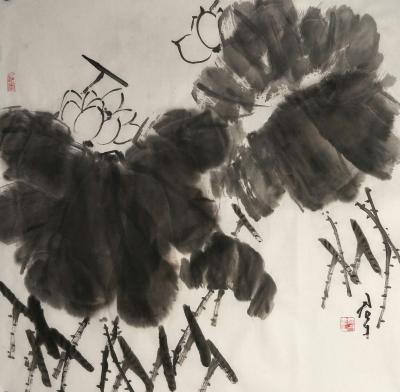 田君才日记-今日作品   四尺斗方【图1】