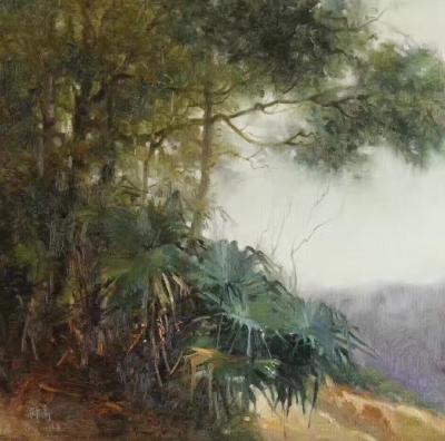 胡静收藏-梁华涛的写生风景，优雅恬静洒脱的象诗一样美。胡静【图2】