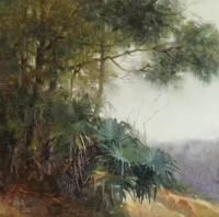 艺术家胡静收藏:梁华涛的写生风景，优雅恬静洒脱的象诗一样美。胡静【图1】