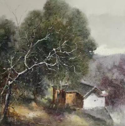 胡静收藏-梁华涛的写生风景，优雅恬静洒脱的象诗一样美。胡静【图5】