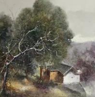 艺术家胡静收藏:梁华涛的写生风景，优雅恬静洒脱的象诗一样美。胡静【图4】